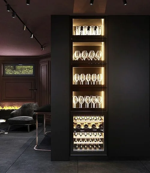 Wall 2024 bar cabinets